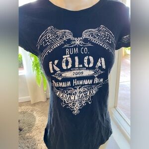LAST CALL!!!!! Koloa Rum Company women's fitted tee.Share the love of Rum